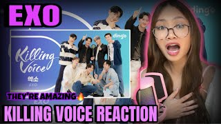 INSANE VOCALISTS! EXO DINGO KILLING VOICE REACTION