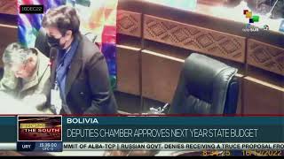 Bolivian deputies approve the budget for 2023