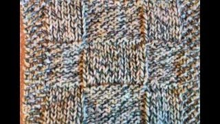 How to Knit a Dish or Wash Cloth