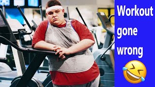 Stupid People at Gym l Workout gone wrong /  Epic Gym Fails Compilation 😁
