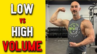 High Volume vs Low Volume Training For Men Over 40