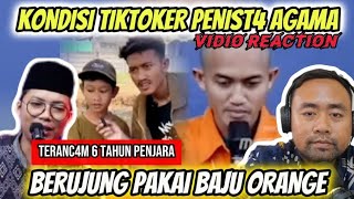 Kondisi Terkini Tiktoker Penist4 Agama|  Terancam 6 Tahun Penjara | Reaction vidio Dodi Sefriadi