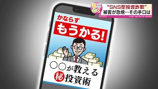 【ミニとく】“SNS型投資詐欺”　被害が急増…その手口とは《新潟》