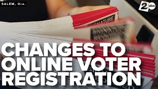 Oregon expands online voter registration to include Social Security, signature verification