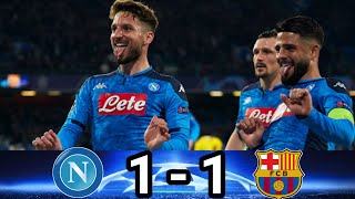 Napoli vs Barcelona 1-1 ● UCL 2020 ● Extended highlights & Goals