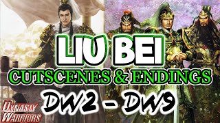 Liu Bei ALL Cutscenes & Endings - Dynasty Warriors - 4K 60 FPS