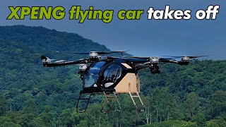 XPENG flying car takes off!