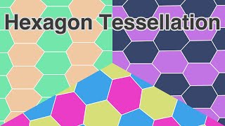 Irregular Hexagon Tessellation |Vacuolation