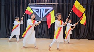 Huttidare Kannada Naadalli Huttabeku|Cute Dance From Kids On Kannada Rajyotsava|Dr Rajkumar #kannada