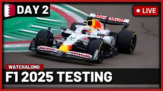 🔴F1 2025 Pre-Season Testing LIVE Watchalong | Day 2