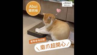 【Doaa最懂您的桌仔 X 毛小孩】Abui貓抓板為您解決貓抓家具的大困擾!!! 讓貓咪盡情發洩、盡情玩!!!