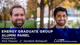 Energy Graduate Group Alumni Panel
