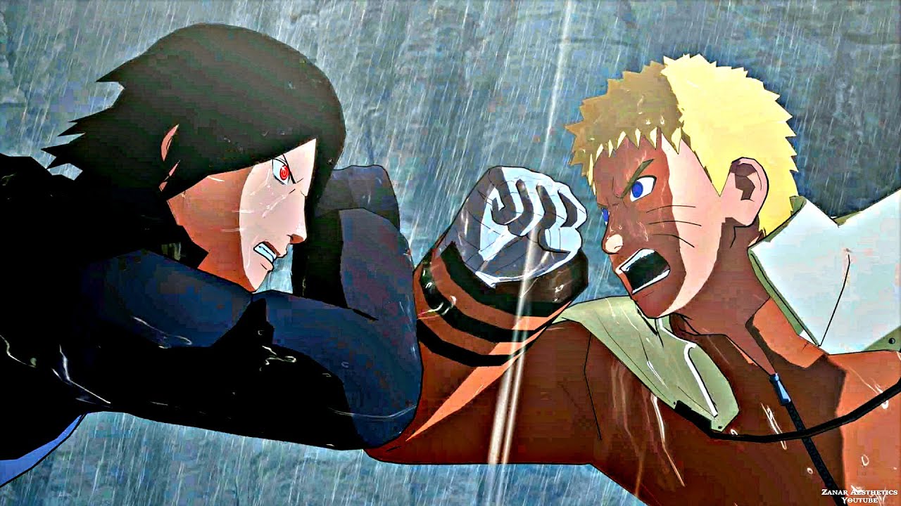 Naruto Vs Sasuke Final Fight Con Imgenes Naruto Gamers Naruto
