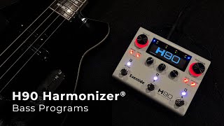 Eventide H90 Harmonizer® for Bass Guitar: Programs Demo