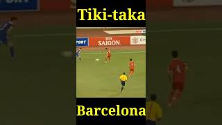 Tiki Taka Barcelona #short #barcelona #messi