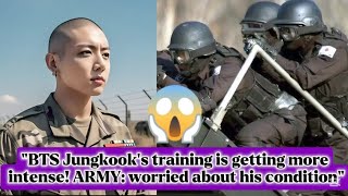 BTS NEWS TODAY!!BTS Jungkook's training is getting more intense! ARMY: worried about his condition