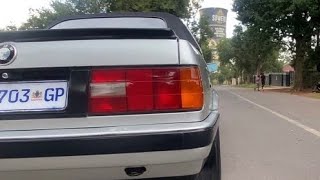 BMW E30 Cabriolet Detail and Shinemate EX603 Unboxing