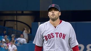 BOS@TOR: Lackey limits two hits over seven innings