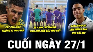 BẢN TIN CUỐI NGÀY 27/1 | CR7 CÁN MỐC KHÔNG AI THEO NỔI, HLV KIM CHỈ THẲNG HẠN CHẾ CỦA CẦU THỦ VIỆT