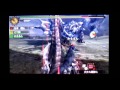 mh4実況プレイ番外編part2　リオレイア希少種＆リオレウス希少種 ランス地形ハメ　ソロ討伐