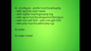 Compile PHP 5.4 + SUPHP