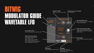 Wavetable LFO - Bitwig Modulator Guide