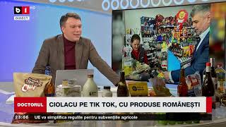 DOCTORUL. CIOLACU PE TIK TOK, CU PRODUSE ROMÂNEȘTI.  BOICOTUL LUI CG LOVEȘTE DIRECT ÎN PRODUCĂTORI