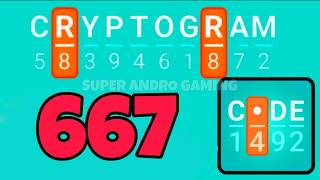 CRYPTOGRAM 667