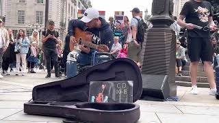 Despacito-Cover By Costel ( One Of The Best Guitarist Flamenco) #Piccadilly Circus London