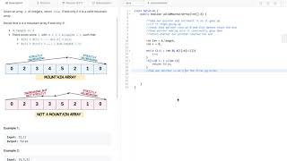 Valid Mountain Array Java [[Leetcode 941]]