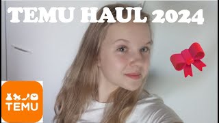 TEMU HAUL 2024 🛍️ ONKO TEMU HUIJAUSTA? 💸🤯