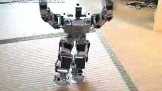 Kondo Robotics KHR-2HV.avi