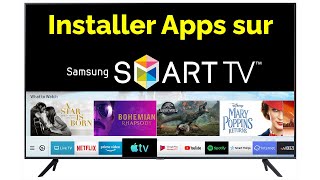 Comment installer une application sur smart TV Samsung (télécharger application smart tv Samsung)