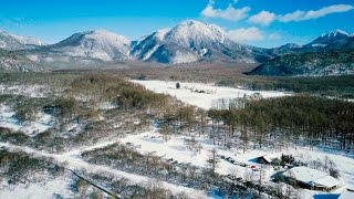 [ 4K Ultra HD ] 冬の奥日光 ドローン空撮 Aerial Drone Shots of Okunikko in Winter (DJI MAVIC PRO)