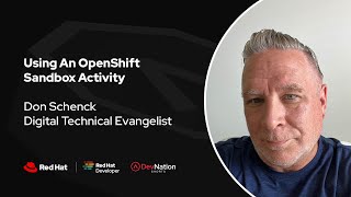 Using an OpenShift Sandbox activity