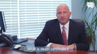 What is a Death Certificate?