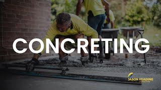 Concreting - Jason Reading Landscapes