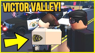 Police Called After CARS COLLIDED! | Victor Valley (Roblox)