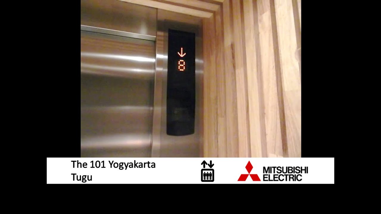 Mitsubishi Mrl Elevators At The 1o1 Tugu Yogyakarta Youtube