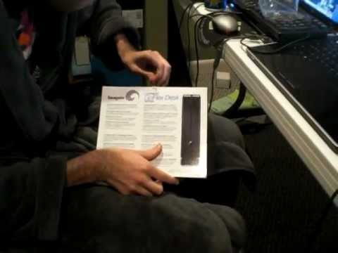 How To Open A Seagate Freeagent Goflex Desk External Hard Drive