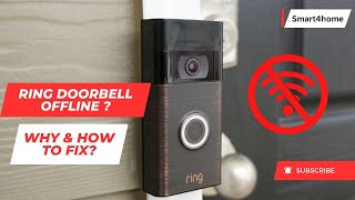 Ring Doorbell OFFLINE: WHY & How To Fix? [ Why your Ring doorbell keeps going offline? ]
