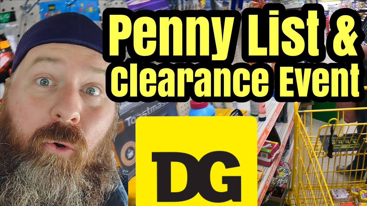Dollar General Penny List 1 26 Upc Visuals Dg Clearance Event App