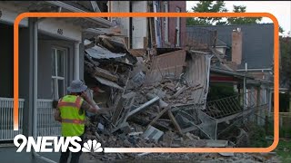 Gas explosion suspected cause of blast that damaged Denver home