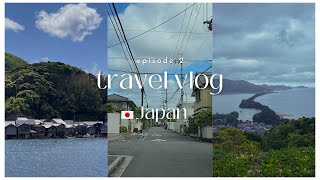 JAPAN VLOG EP2 | 日本包车自由行 | 金阁寺/美山町/美山町餐厅/天桥立/伞松公园/伞松吊椅缆车🚡/伊根の舟屋/神户港/生田宫/神户Suma海边🏖/神户中华街 |