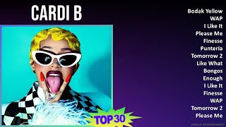 Cardi B 2024 MIX Playlist - Bodak Yellow, WAP, I Like It, Please Me