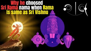 Ishta Devata | Sri HANUMAN Jayanti Special | Why he choosed Sri Rama when Rama is same as Sri Vishnu