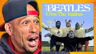 Rapper FIRST time REACTION to THE BEATLES I Am The Walrus! This is a trip...