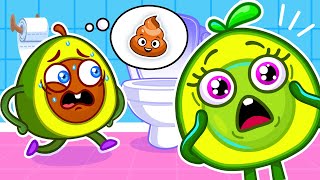 Potty Song 🚽😮 Potty Training with Pit and Penny 💩😄 II VocaVoca🥑 Kids Songs \u0026 Nursery Rhymes