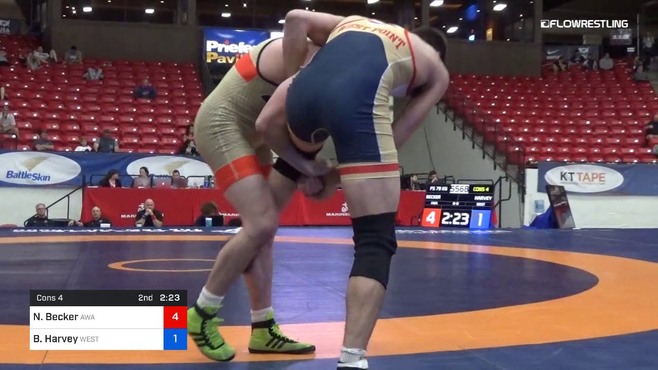 79 Kg Cons 4 Nick Becker Askren Wrestling Academy Vs Ben Harvey West