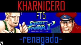 Street Fighter II' - Champion Edition - KHARNICERO [Guile] vs -renagado- [Dictator] (Fightcade FT5)